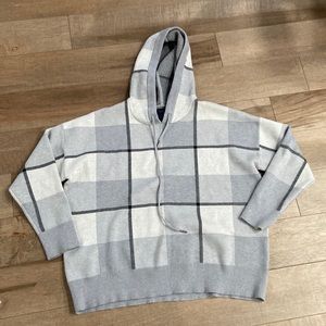 Rachel Roy plaid hoodie, size 1X